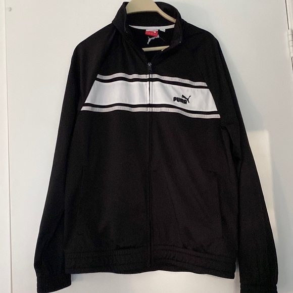 Retro Puma Zip Up Sweater - Picture 1 of 3